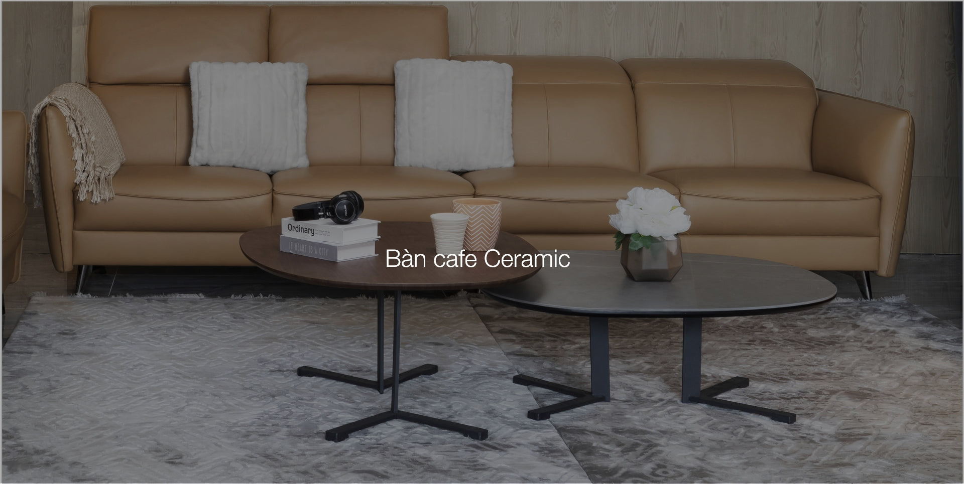 Bàn Cafe Ceramic