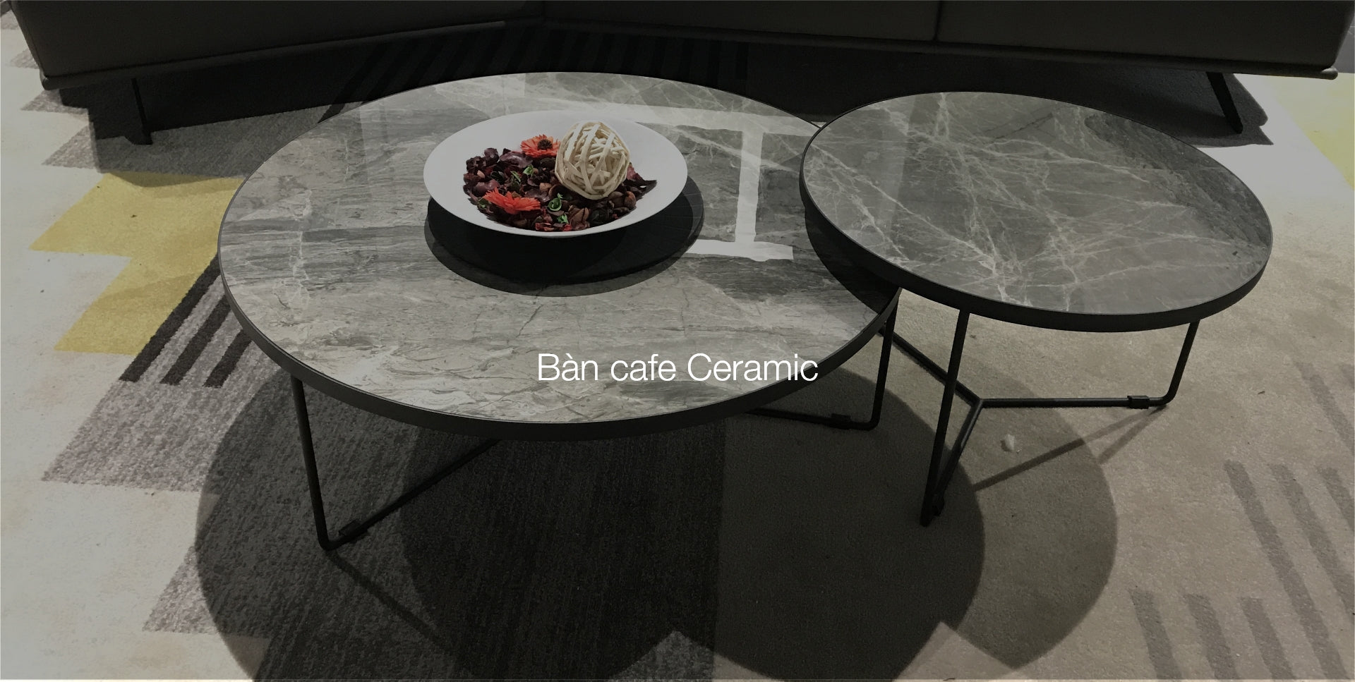 Bàn Cafe Ceramic