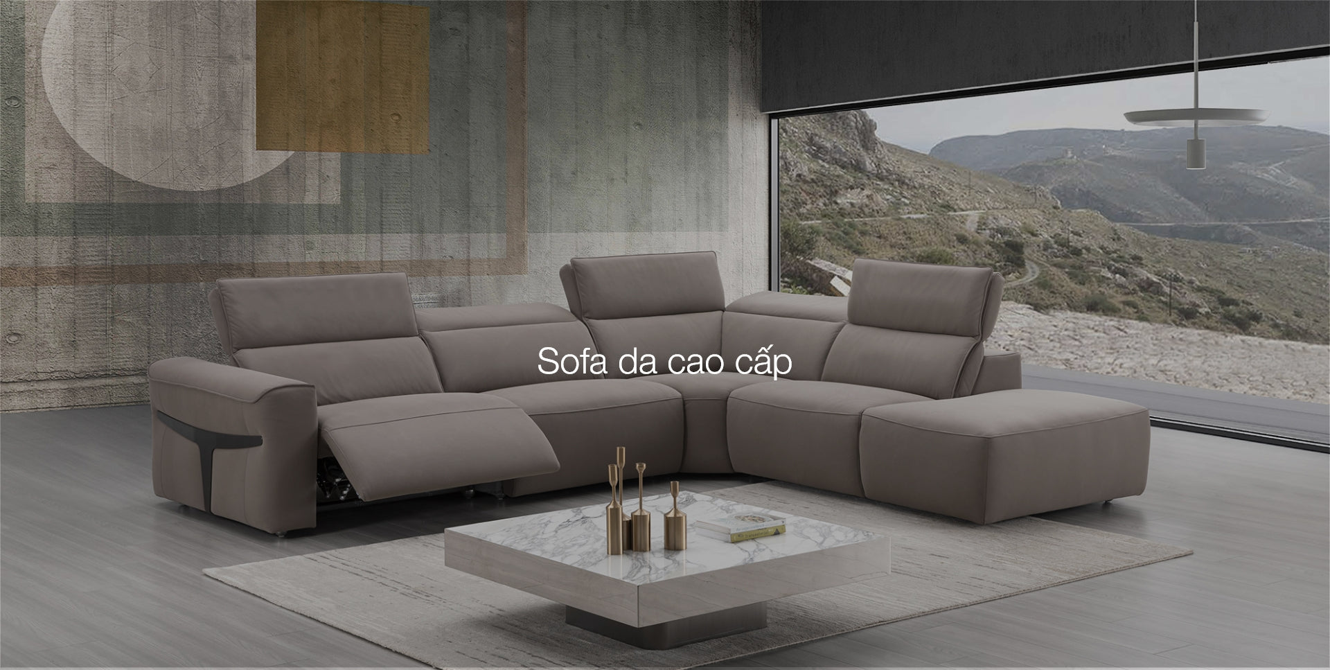 Sofa Da Cao Cấp