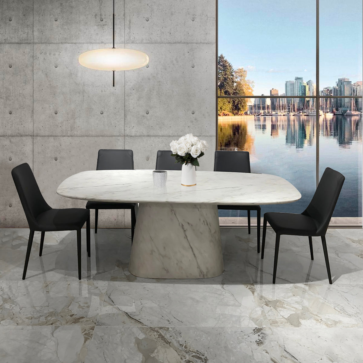 Bộ Bàn Ăn Ăn Hilton + 8 Ghế Dundee