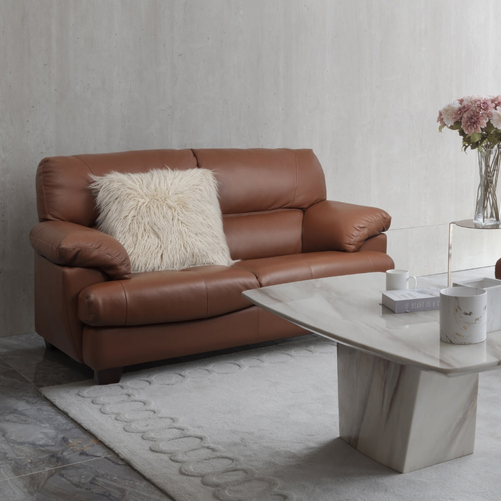 Sofa 2 chỗ da Nhật Austin - Êm ái như ngồi trên mây