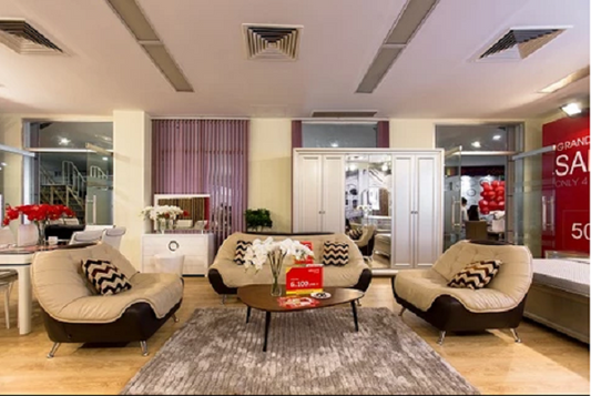 Cách phối màu sofa độc đáo cho phòng khách