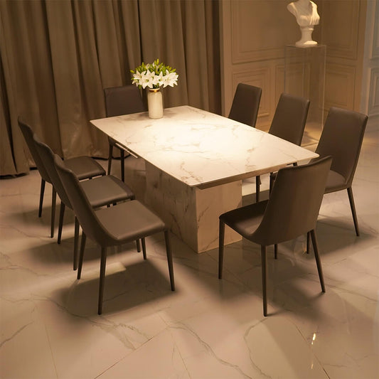 Có nên lựa chọn bàn ăn đá marble cho bếp hiện đại không?