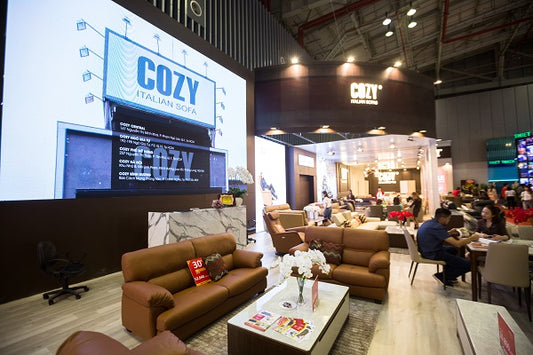 Sofa Nhật Bản chân gỗ cho phòng khách hiện đại