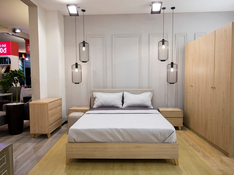 Giường ngủ kiểu Nhật cao cấp cho không gian sang trọng