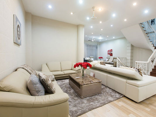 Mẹo hay cần chú ý để chọn mua sofa phòng khách lớn