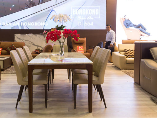 Ngắm vẻ sang trọng từ 3 mẫu bàn ghế phòng ăn đẹp nhất tại COZY