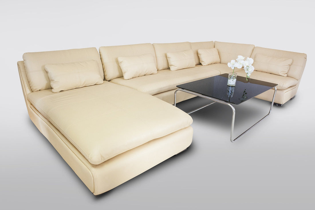 Sofa không tay vịn: cứu tinh cho phòng khách nhỏ