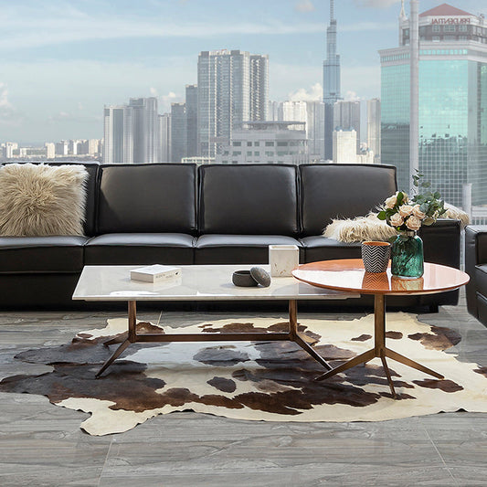 Mẹo Phối Bàn Trà Sofa Mặt Đá Với Ghế Sofa Để Tạo Không Gian Hài Hòa