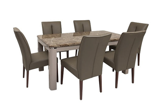 Bộ bàn ăn 4 chân cao cấp nhập khẩu dành cho gia đình nhỏ