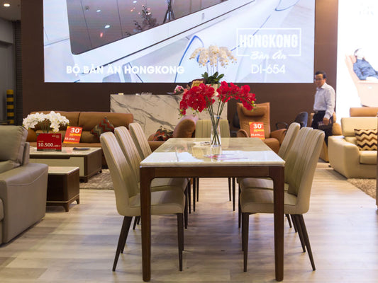 Đón đầu xu hướng bàn ghế ăn hiện đại năm 2019