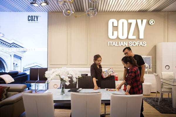 Hệ thống Showroom trưng bày sản phẩm của COZY