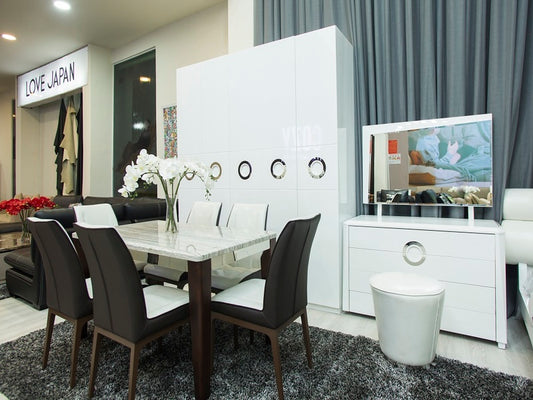 Bộ bàn ăn 6 ghế giá rẻ như bèo tại COZY