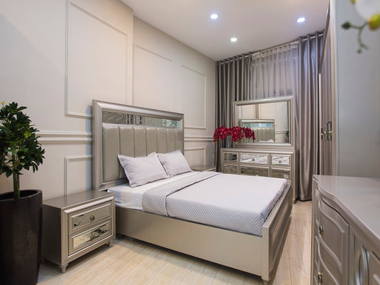 Cứu cánh nỗi lo bố trí phòng ngủ nhỏ 9m2