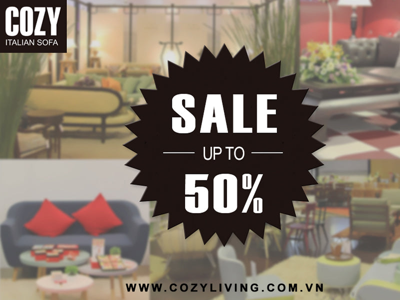 COZY khuyến mãi 50% cho tất cả mặt hàng tại VIFA HOME 2017