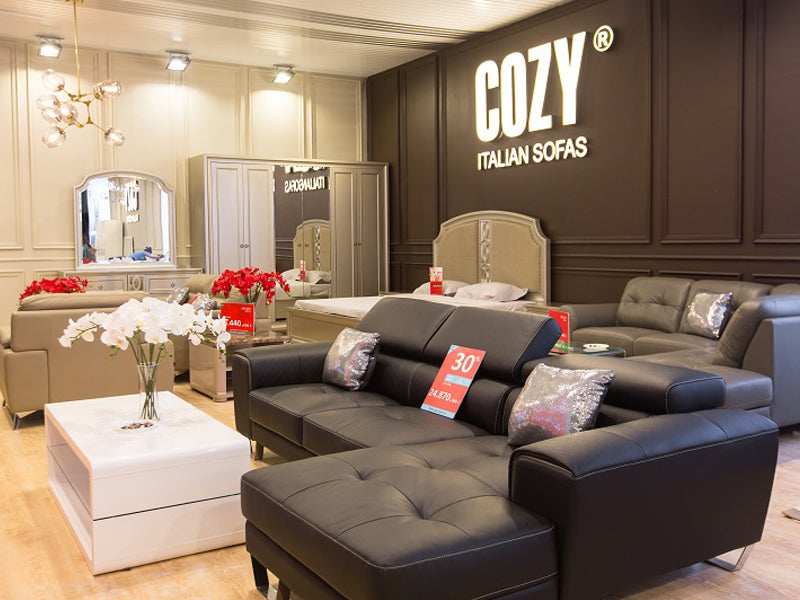 Giá bộ bàn ghế sofa phòng khách nhập ngoại cao cấp tại Cozy