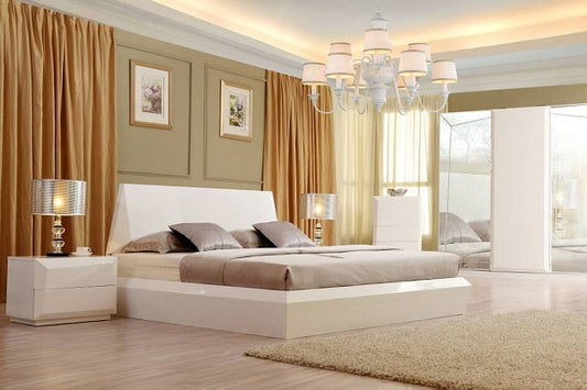 Mẫu giường ngủ không chân hiện đại dành cho mọi cặp đôi