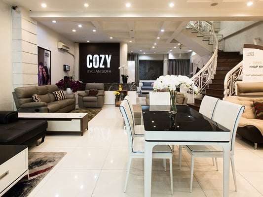 Học ngay cách sắp xếp bàn ghế phòng khách hút tài lộc và vận may