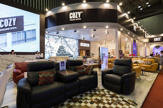 Vẻ đẹp thời thượng từ những bộ sofa da