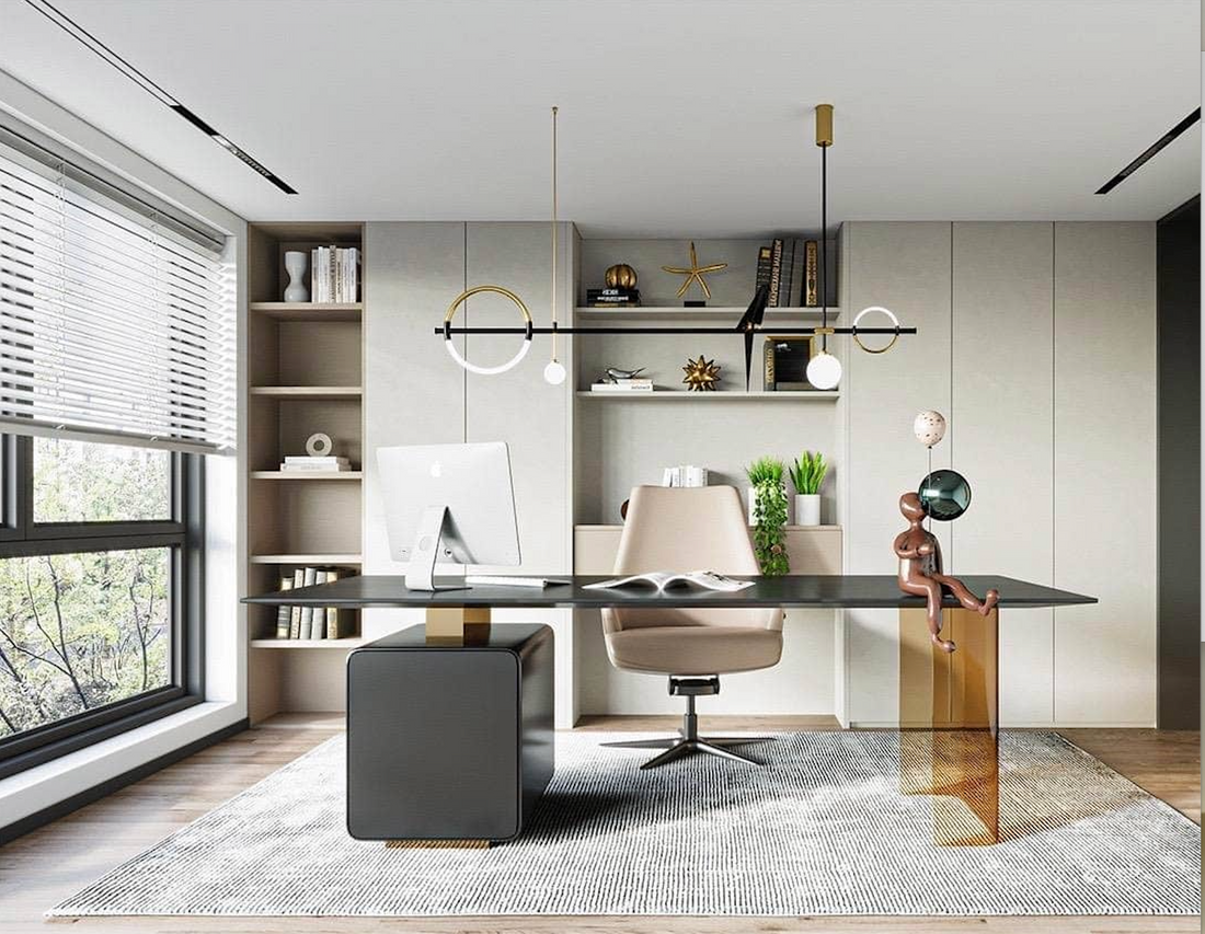 Nội Thất Phòng Làm Việc Theo Phong Thủy Giúp Thăng Tiến Trong Sự Nghiệp