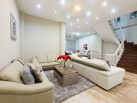 Phòng khách châu Âu với phong cách thiết kế tân cổ điển sang trọng