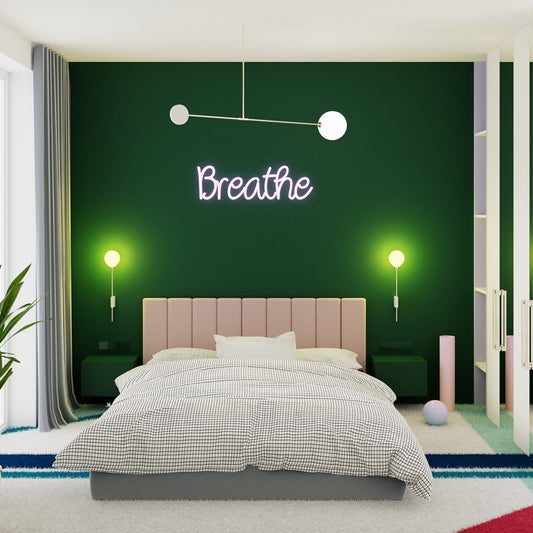 Cách trang trí phòng ngủ màu xanh lá cây đẹp ấn tượng