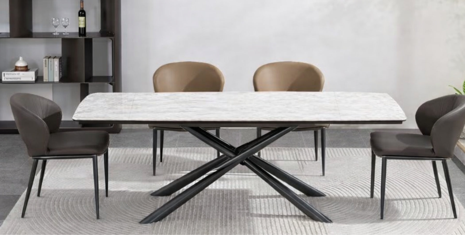 Bàn Ăn Nhập Khẩu Leah