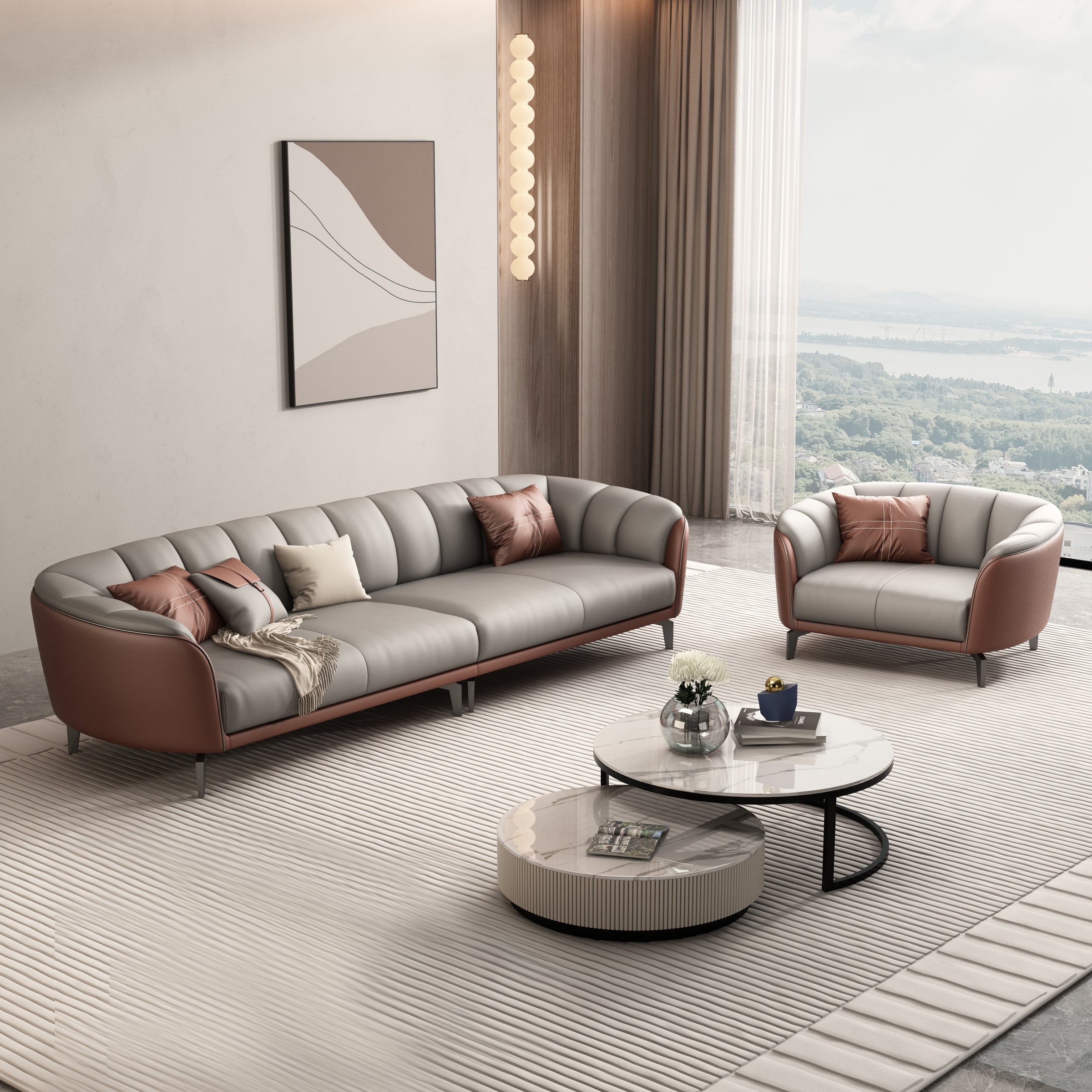 Bộ Sofa 4 chỗ - 1 chỗ Aplis