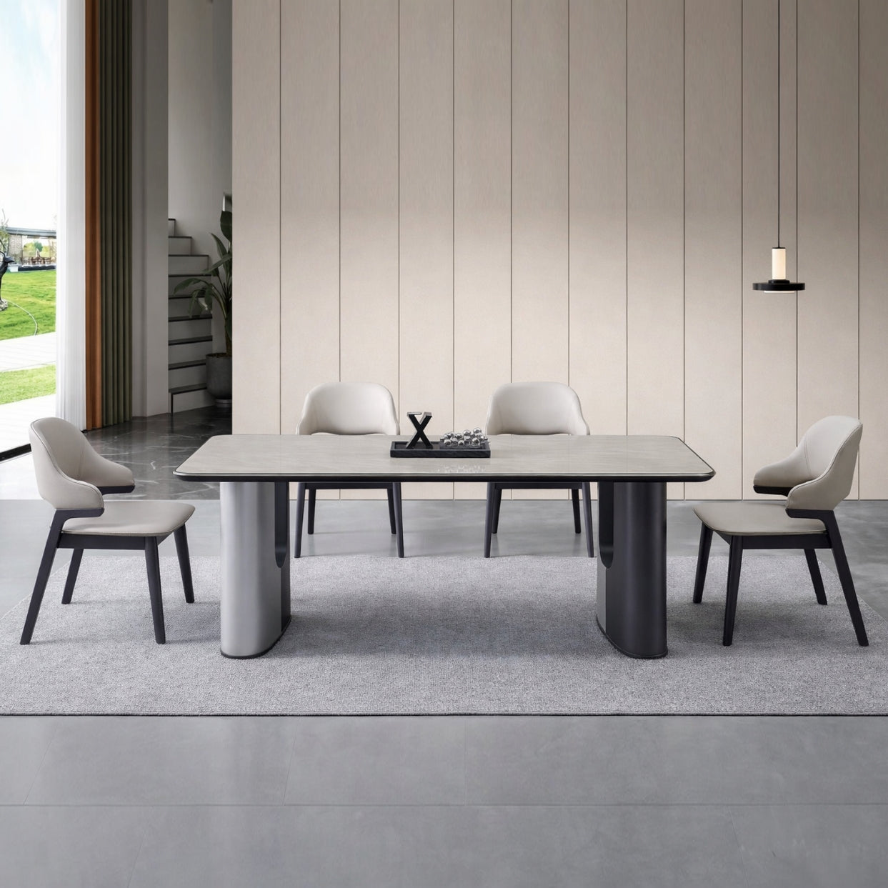 Bàn Ăn Nhập Khẩu Ebony