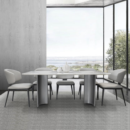 Bộ bàn ăn Demian + 6 ghế Viele