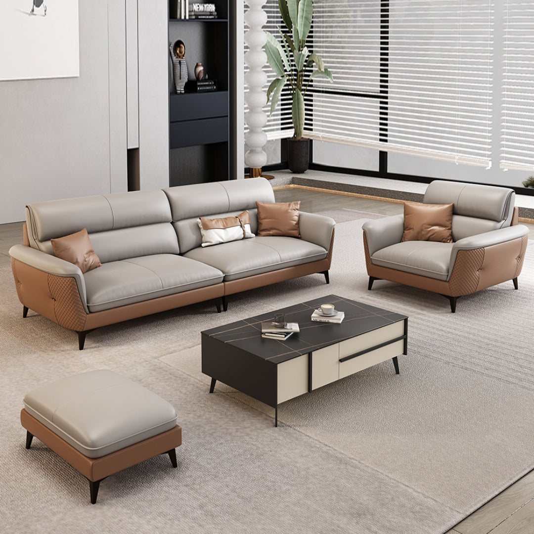 Bộ Sofa 3 chỗ - 1 chỗ - đôn Nolan